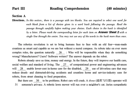 2016.06六级第3套真题可复制可搜索，打印首选_大学英语四级+六级_六级真题_六级真题_1990年-2018年真题资料合集_2016年06月CET6题+解+音频_01、真题PDF版（推荐打印）
