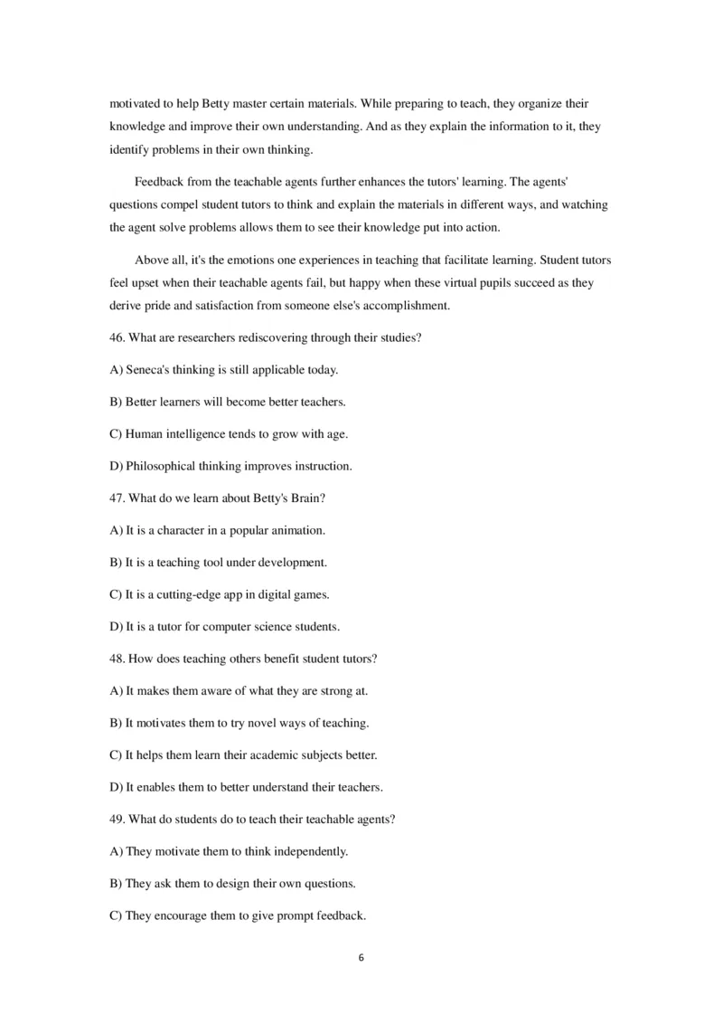 2018.06四级真题第3套_大学英语四级+六级_四级真题_四级真题_1990年-2018年真题资料合集_2018年06月CET4题+解+音频_01、真题PDF版（推荐使用）❤