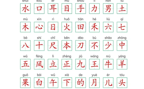 2024年新版教材1上课后词语默写表_一年级上下册资料_小学一年级学习资料-25年更新版_1-01、小学一年级语文上册_08、专项练习_拼音生字