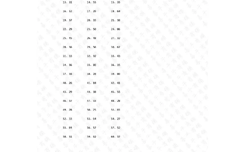300以内&divide;1位第51~70篇答案_小学数学口算竖式脱式计算应用题一二三四五六年级上下册电_小学数学口算题库电子版（1-6）_小学数学口算三年级_口算题适合3年级