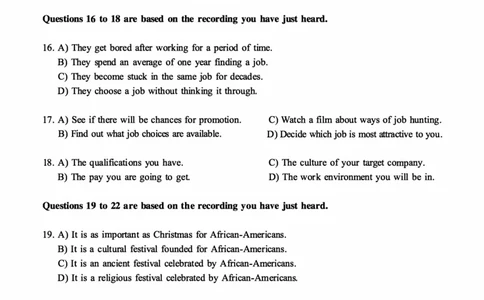 2017.12六级真题第1套可复制可搜索，打印首选_大学英语四级+六级_六级真题_六级真题_1990年-2018年真题资料合集_2017年12月CET6题+解+音频_01、真题PDF版（推荐打印）❤