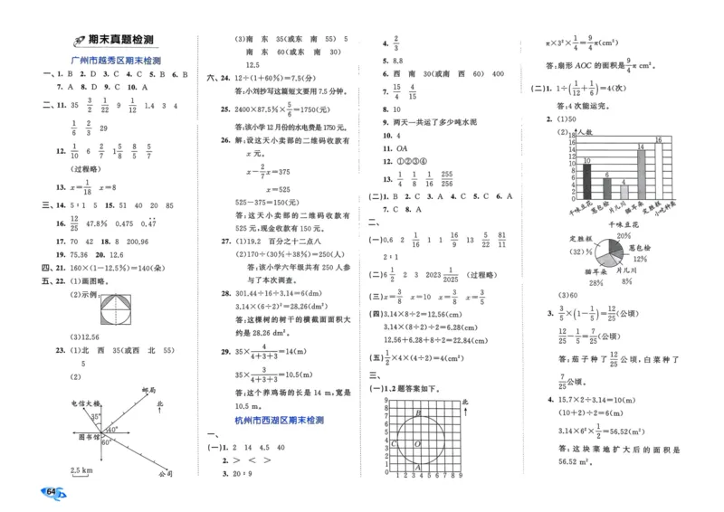 25秋53全优卷6上人教数学_2025秋《53全优卷》人教数学1-6
