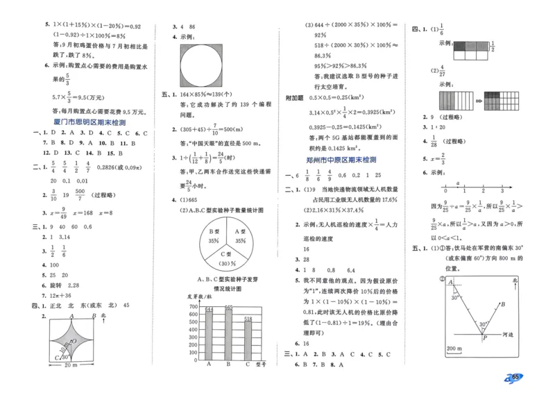 25秋53全优卷6上人教数学_2025秋《53全优卷》人教数学1-6