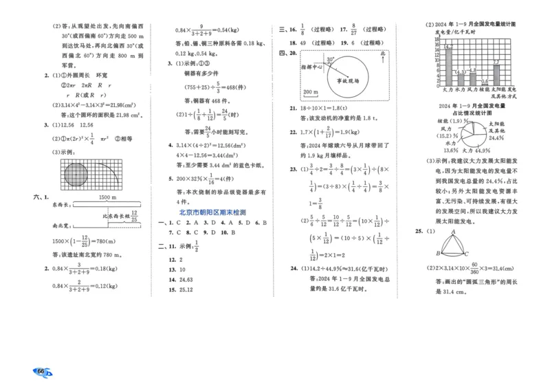 25秋53全优卷6上人教数学_2025秋《53全优卷》人教数学1-6