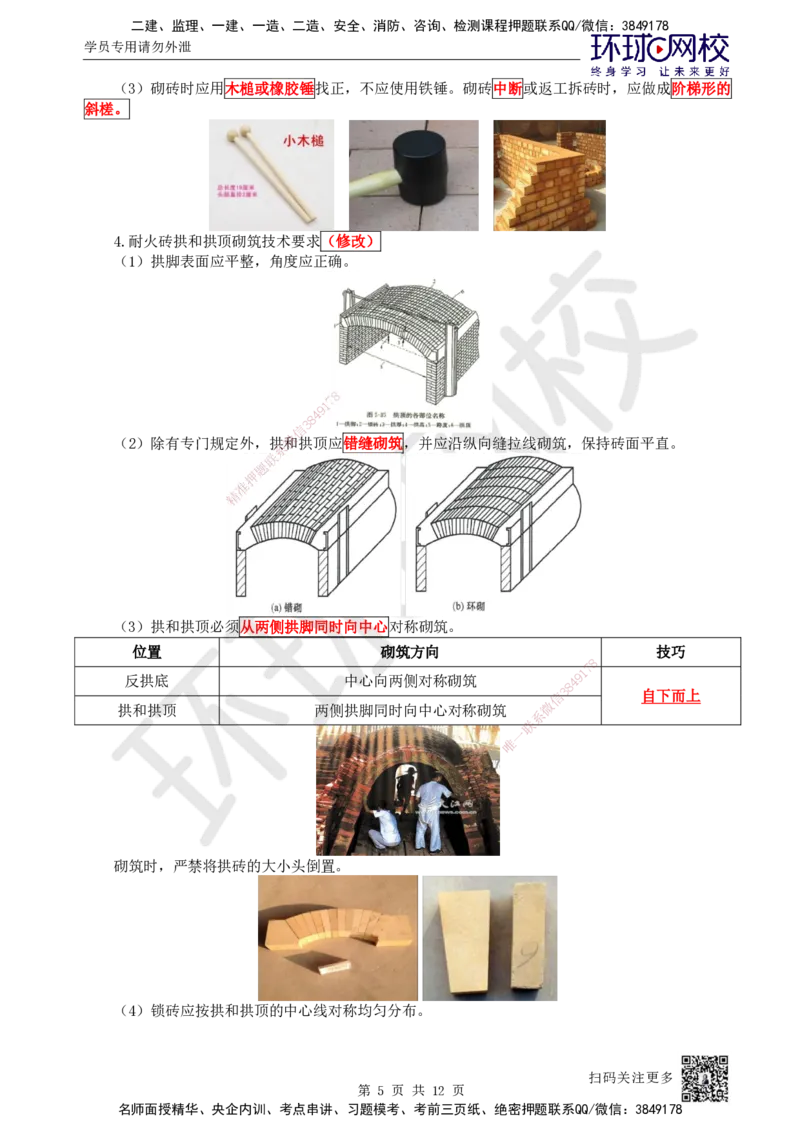 61.第61讲-49炉窑砌筑施工技术_2026年一级建造师_2026年一建机电_2025年一建机电SVIP_02-基础精讲✿高端面授✿深度强化_26-机电《考点精讲班》苏婷、赵金凤HQ_苏婷