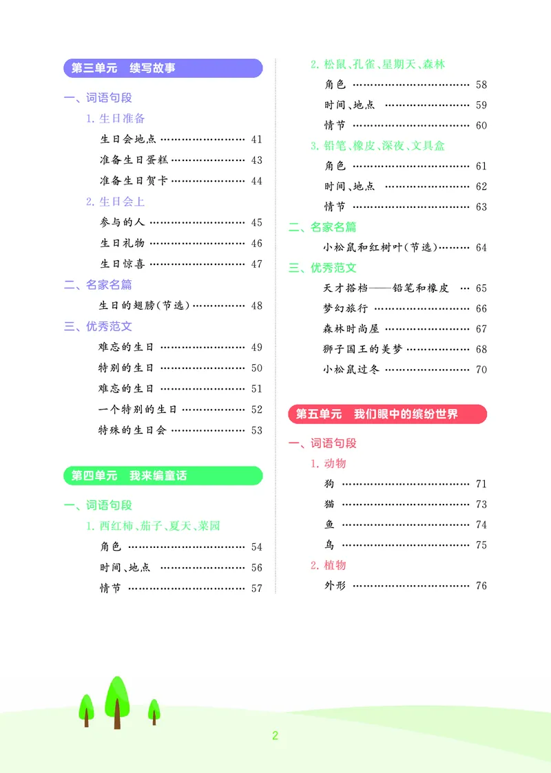 25秋53小学基础练三上作文素材大全语文_25秋53小学基础练3-6上作文素材大全语文