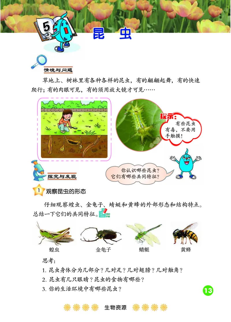 冀教版3年级科学下册高清教材_全部版本&bull;小学科学电子课本_冀教版小学科学电子课本