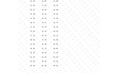 300以内&divide;1位第91~100篇答案_小学数学口算竖式脱式计算应用题一二三四五六年级上下册电_小学数学口算题库电子版（1-6）_小学数学口算三年级_口算题适合3年级