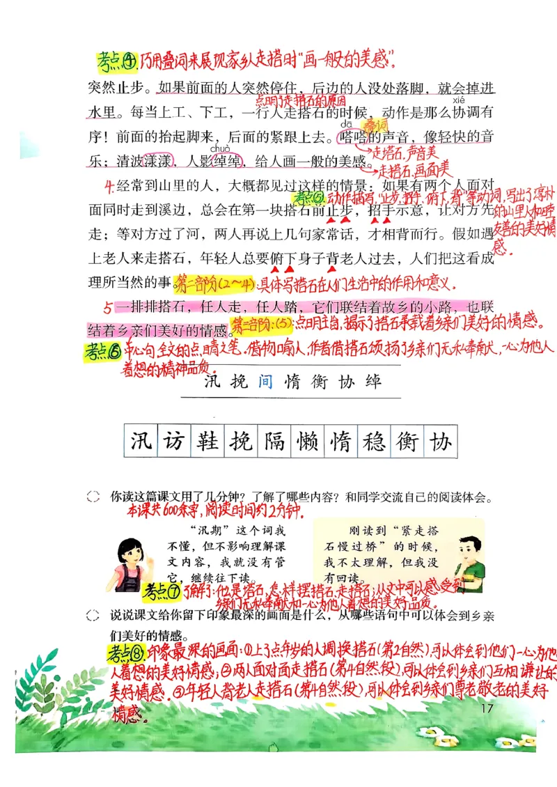 五上手写课堂笔记（2）持续更新_小学全网线上同款资料_k92_语文_五上语文每课考点预习＋复习