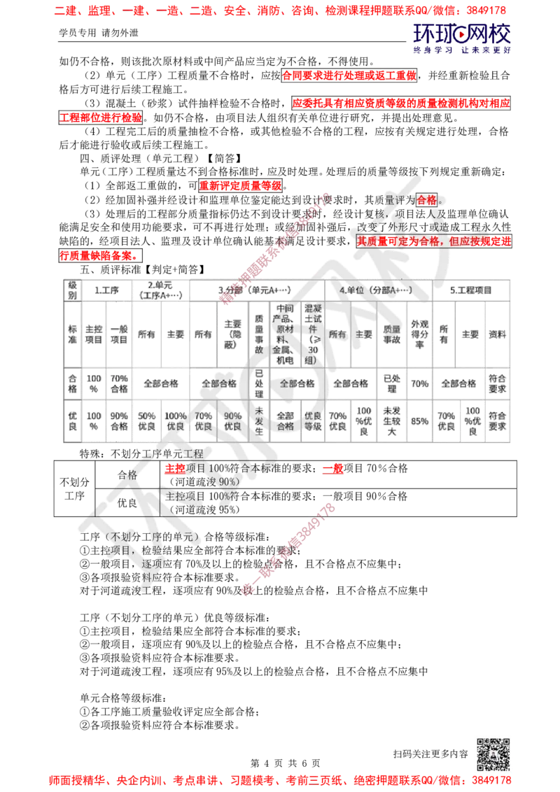 18.2025一建水利案例特训-第18讲-质量评定与工程验收1_2026年一级建造师_2026年一建水利_2025年一建水利SVIP_04-冲刺串讲✿考点强化✿小灶集训_07-水利《案例特训班》赵珊珊HQ