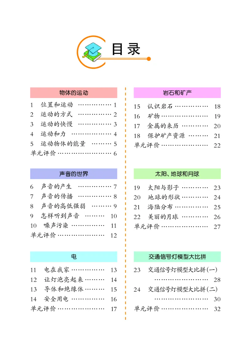 冀教版4年级科学上册活动手册_全部版本&bull;小学科学电子课本_冀教版小学科学电子课本