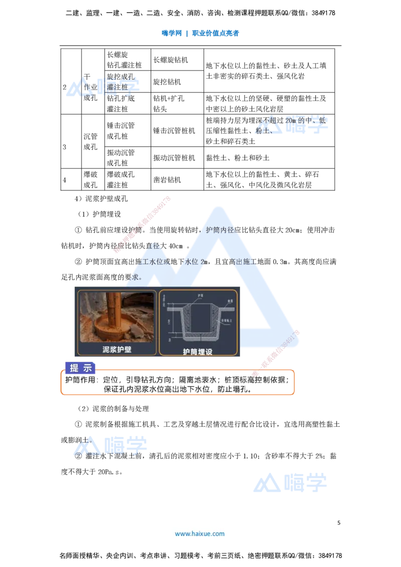 18.2025王欢-3D实景通关-专题二（6）桩基础施工方法与设备选择_2026年一级建造师_2026年一建市政_2025年一建市政SVIP_02-基础精讲✿高端面授✿深度强化_讲义