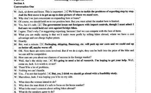 2015.06英语六级考试第1套解析_大学英语四级+六级_六级真题_六级真题_1990年-2018年真题资料合集_2015年06月CET6题+解+音频_03、答案解析