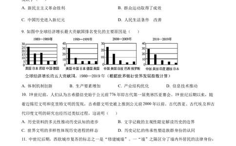 2022年高考历史真题（海南）（空白卷）_历史历年高考真题_新&middot;Word版2008-2025&middot;高考历史真题_历史（按省份分类）2008-2025_2008-2024&middot;（海南）历史高考真题