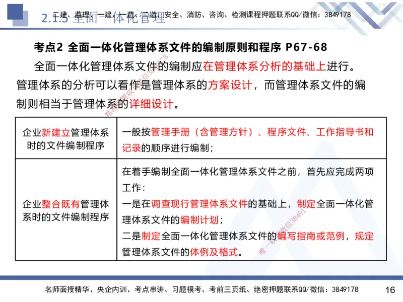 02.2025黄雨诗-核心考点速记-管理2_2026年一级建造师_2026年一建管理_2025年一建管理SVIP_02-基础精讲✿高端面授✿深度强化_33-管理《核心考点速记》黄雨诗HX_讲义