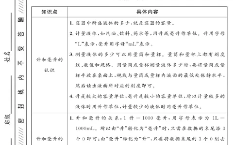 四年级（上）数学第一单元测试卷《冀教版》_2025秋语文、数学第一单元检测卷四年级