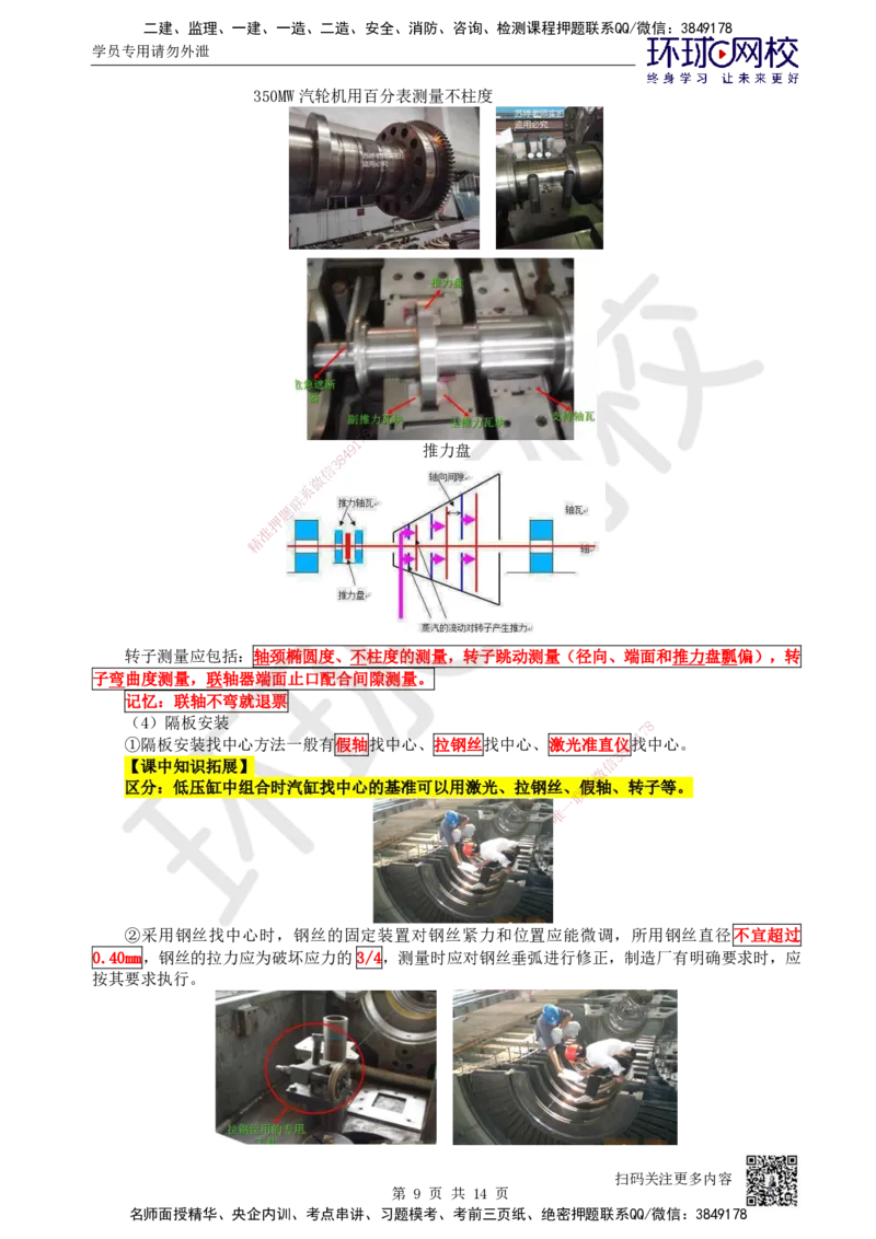 57.第57讲-48汽轮发电机安装技术1_2026年一级建造师_2026年一建机电_2025年一建机电SVIP_02-基础精讲✿高端面授✿深度强化_26-机电《考点精讲班》苏婷、赵金凤HQ_苏婷