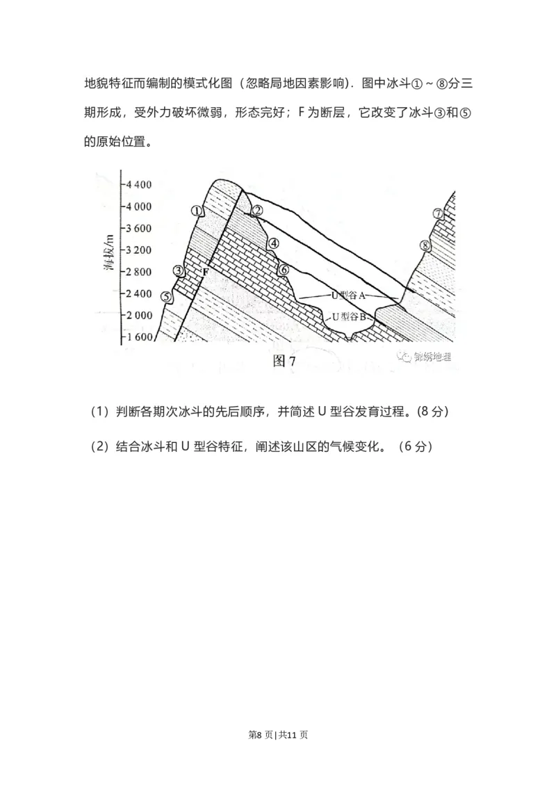 2022年高考地理试卷（河北）（空白卷）_地理历年高考真题_新&middot;PDF版2008-2025&middot;高考地理真题_地理（按年份分类）2008-2025_2022&middot;地理高考真题