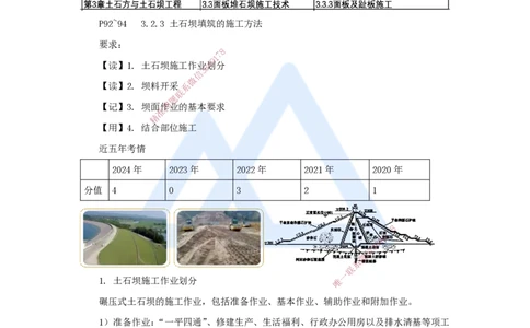17.2025马丽娜-3D实景通关-第3章（4）土石坝施工技术2_2026年一级建造师_2026年一建水利_2025年一建水利SVIP_02-基础精讲✿高端面授✿深度强化_20-水利《实景精讲通关》马丽娜HX