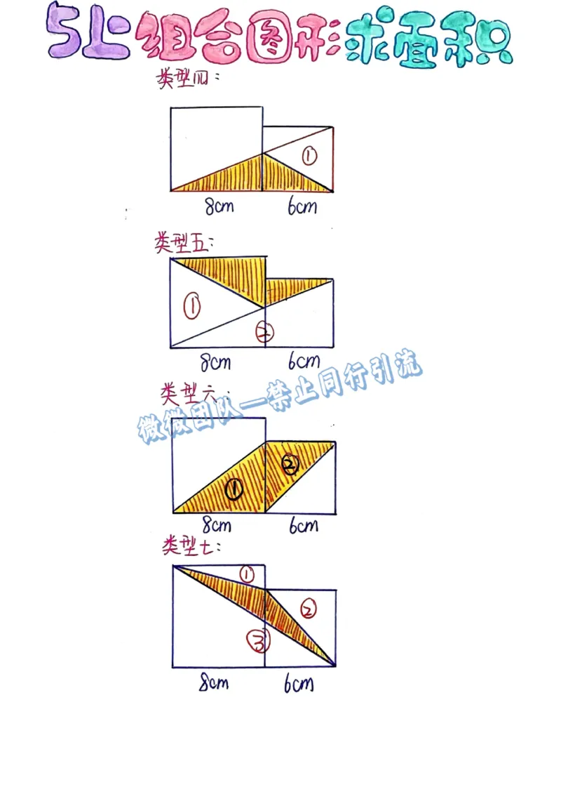 五上周长和面积公式（分享版）_小学全网线上同款资料_26号文件5上6上数学