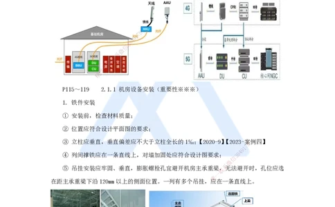 13.2025杨鹏-名师精讲通关-第二章（13）2.1.1机房设备安装1_2026年一级建造师_2026年一建通信_2025年一建通信SVIP_02-基础精讲✿高端面授✿深度强化_讲义
