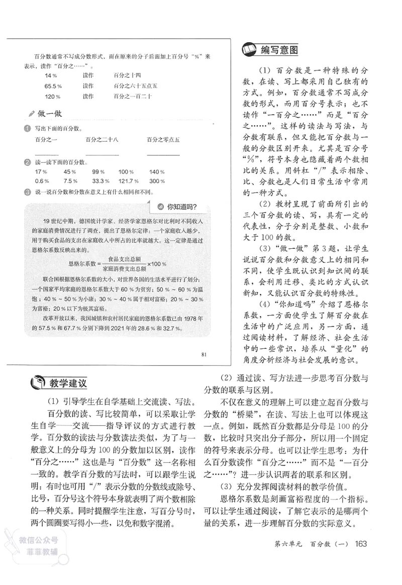 人教版教师教学用书数学六年级上册_《教师教学用书（教参）》25秋数学1-6年级上册（人教版）