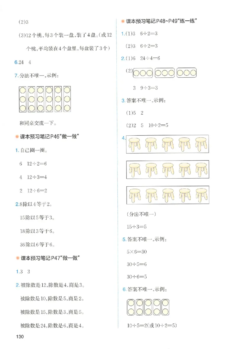 25秋《一本预习笔记》数学人教版2上_25秋《一本预习笔记》语数外，人教，北师1-6上_25秋《一本预习笔记》数学人教版1-6_二年级预习笔记数学人教_二年级数学