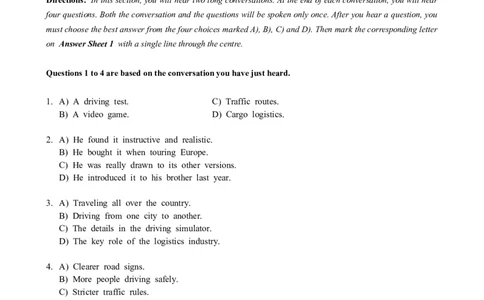 2020年12月六级真题（第2套）_大学英语四级+六级_六级真题_六级真题_2020年12月CET6题+解+音频_02、真题Word版