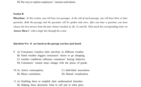 2020年12月六级真题（第2套）_大学英语四级+六级_六级真题_六级真题_2020年12月CET6题+解+音频_02、真题Word版