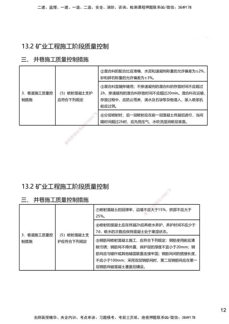 13.2025赵景满-名师精讲通关-013第三篇-第13章施工质量管理_2026年一级建造师_2026年一建矿业_2025年一建矿业SVIP_02-基础精讲✿高端面授✿深度强化_讲义