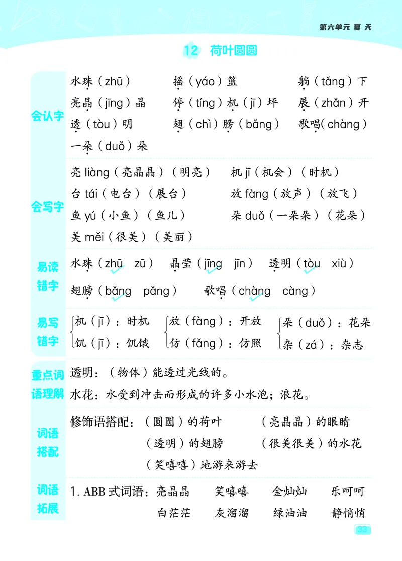 24春典中点一年级语文下（R版）课堂重点笔记_Password_Removed_一年级上下册资料_小学一年级学习资料-25年更新版_1-02、小学一年级语文下册_3-6-2-1、复习、知识点、归纳汇总_部编（人教）版