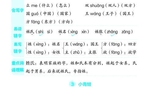 24春典中点一年级语文下（R版）课堂重点笔记_Password_Removed_一年级上下册资料_小学一年级学习资料-25年更新版_1-02、小学一年级语文下册_3-6-2-1、复习、知识点、归纳汇总_部编（人教）版