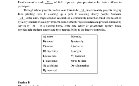 2015年06月四级真题第1套可复制可搜索_大学英语四级+六级_四级真题_四级真题_1990年-2018年真题资料合集_2015年06月CET4题+解+音频_01、真题PDF版（推荐使用）❤