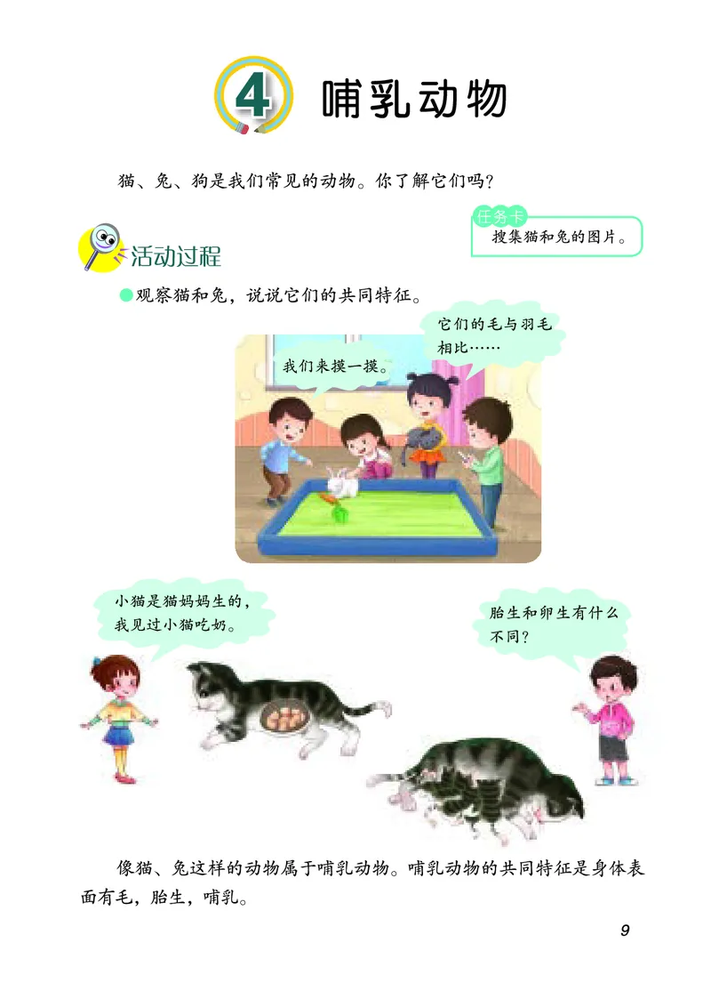 四年级上册科学青岛版五四制电子课本_全部版本&bull;小学科学电子课本_青岛版54制小学科学课本