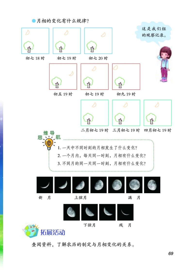 四年级上册科学青岛版五四制电子课本_全部版本&bull;小学科学电子课本_青岛版54制小学科学课本