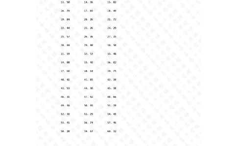 300以内&divide;1位第31~50篇答案_小学数学口算竖式脱式计算应用题一二三四五六年级上下册电_小学数学口算题库电子版（1-6）_小学数学口算三年级_口算题适合3年级