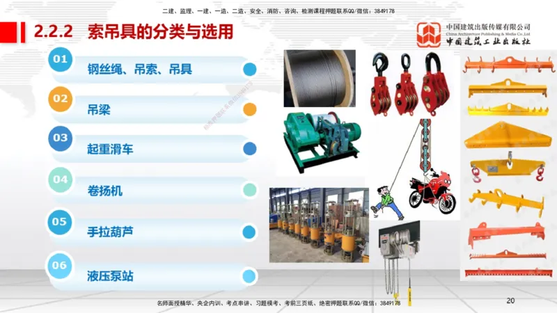 A03节：2.2起重技术（11.21）_2026年一级建造师_2026年一建机电_2025年一建机电SVIP_02-基础精讲✿高端面授✿深度强化_05-机电《两轮基础直播》闫娜JGS_讲义