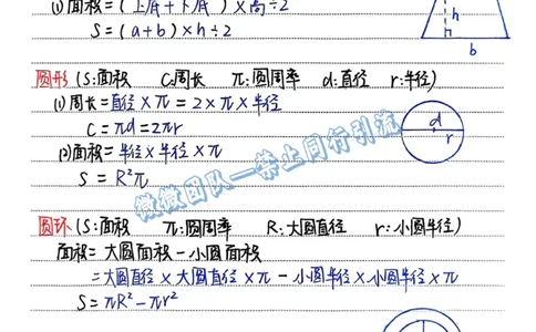 五上数学必背公式大全（分享版）_小学全网线上同款资料_26号文件5上6上数学