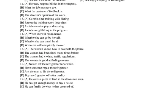 2010年12月四级听力真题_大学英语四级+六级_四级真题_专项_四级听力专项_2010-2015_2010-2012四级