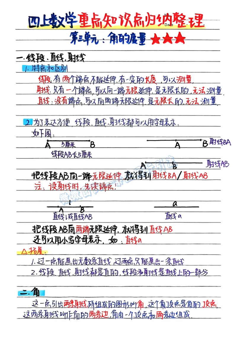 四年级数学必背公式（分享版）_小学全网线上同款资料_26号文件5上6上数学