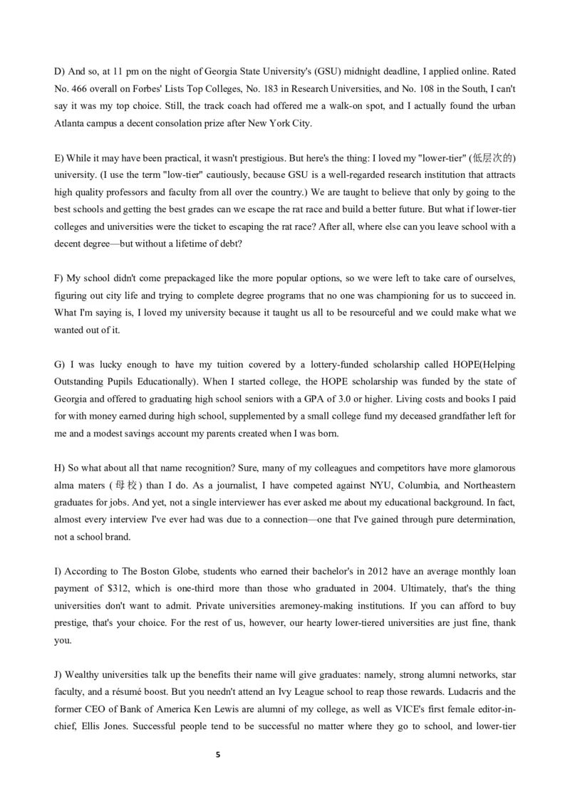 2018年06月六级真题（第3套）_大学英语四级+六级_六级真题_六级真题_1990年-2018年真题资料合集_2018年06月CET6题+解+音频_02、真题Word版