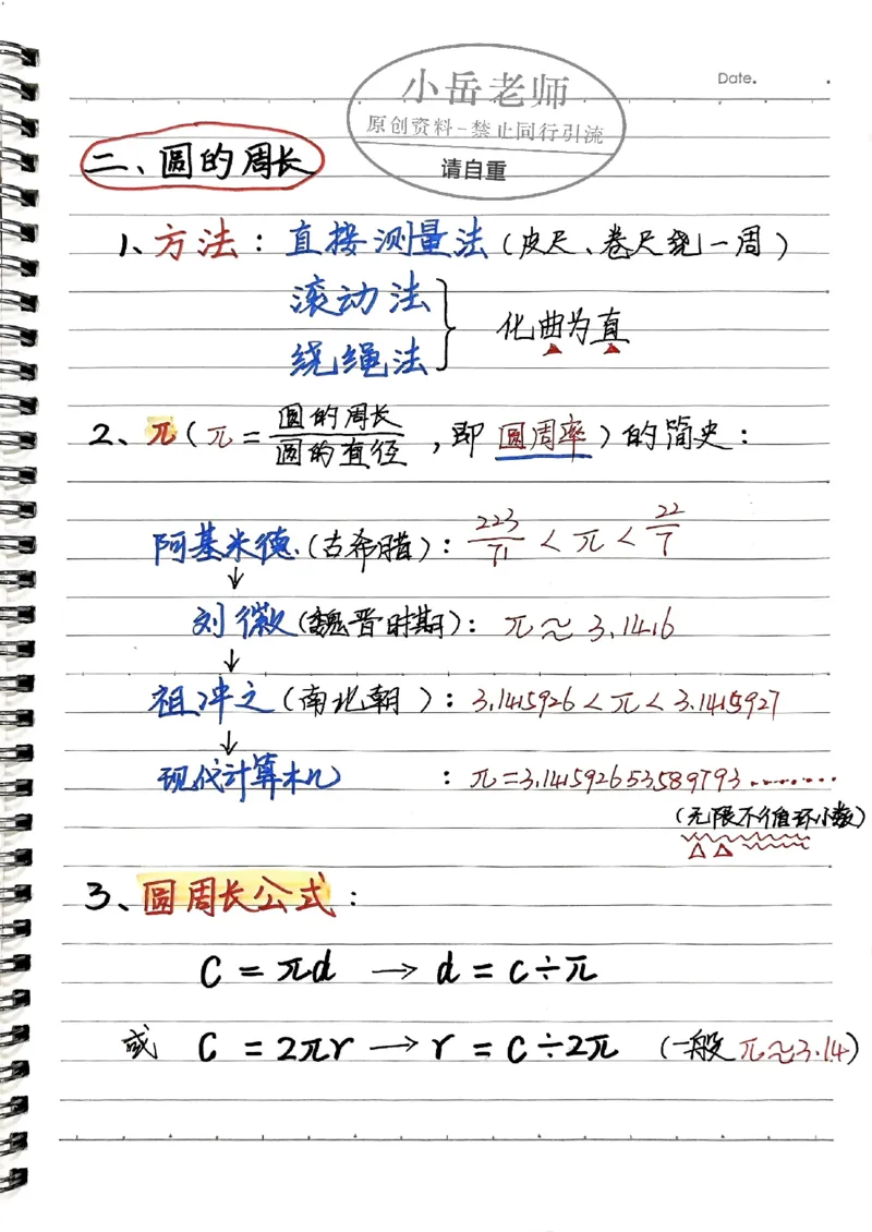 六年级上册手写笔记水印_小学全网线上同款资料_22号文件6上数学分数乘除