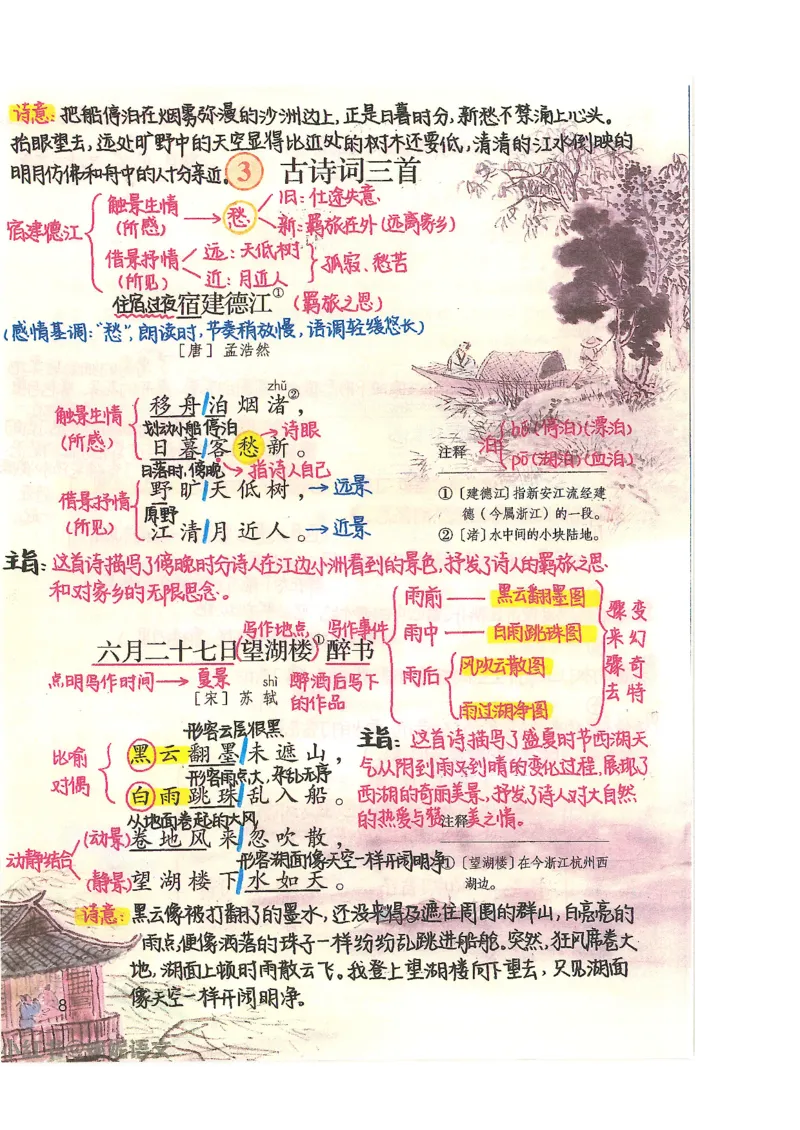 五升六语文学习笔记_小学全网线上同款资料_k92_语文