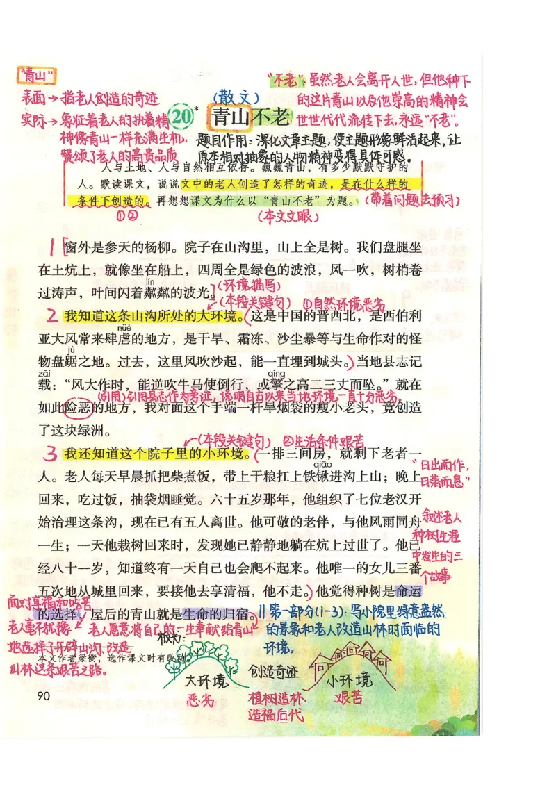 五升六语文学习笔记_小学全网线上同款资料_k92_语文