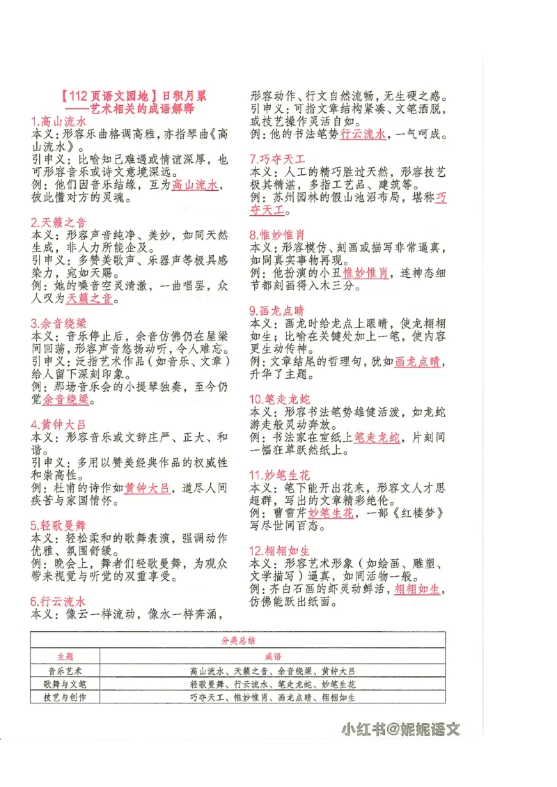 五升六语文学习笔记_小学全网线上同款资料_k92_语文