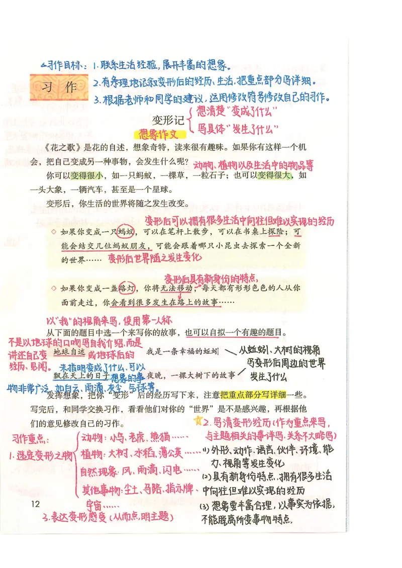 五升六语文学习笔记_小学全网线上同款资料_k92_语文