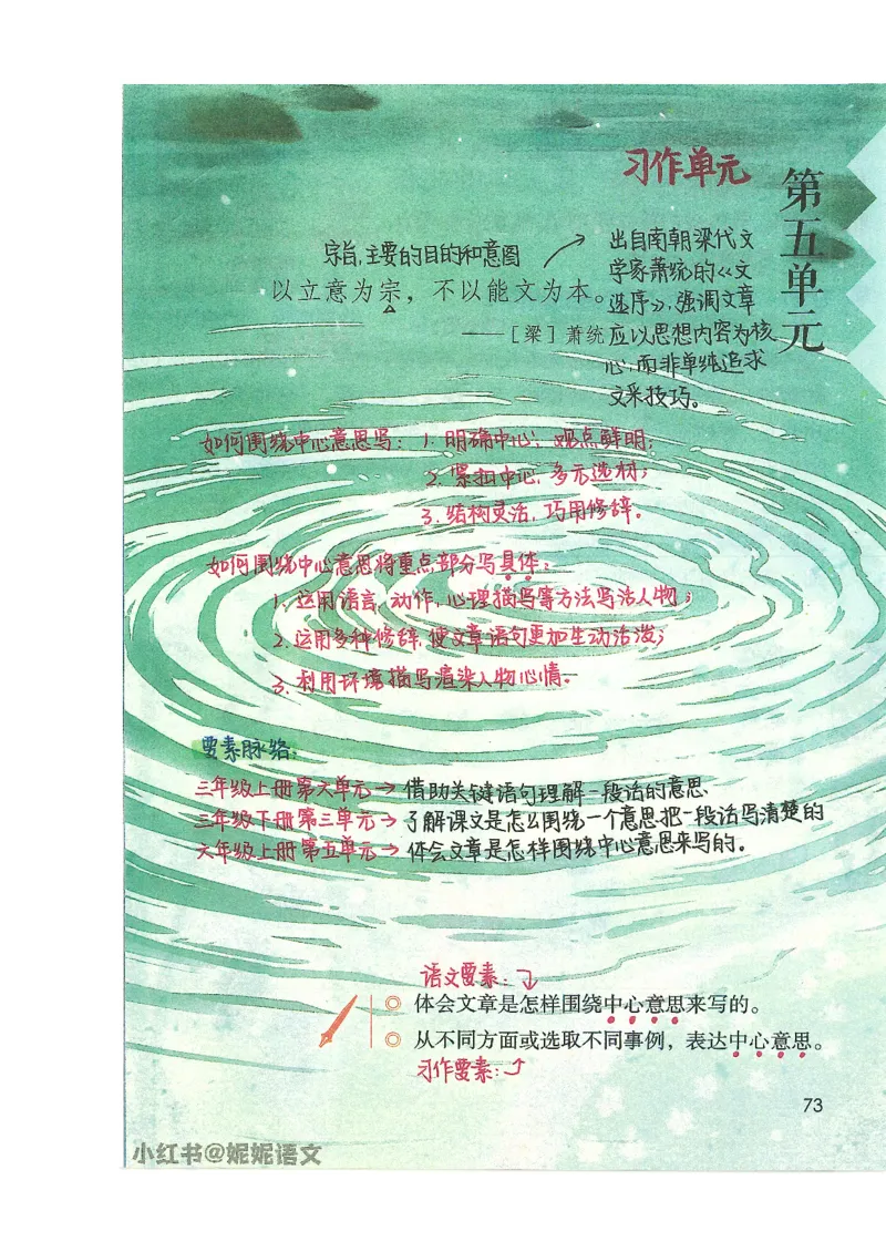 五升六语文学习笔记_小学全网线上同款资料_k92_语文