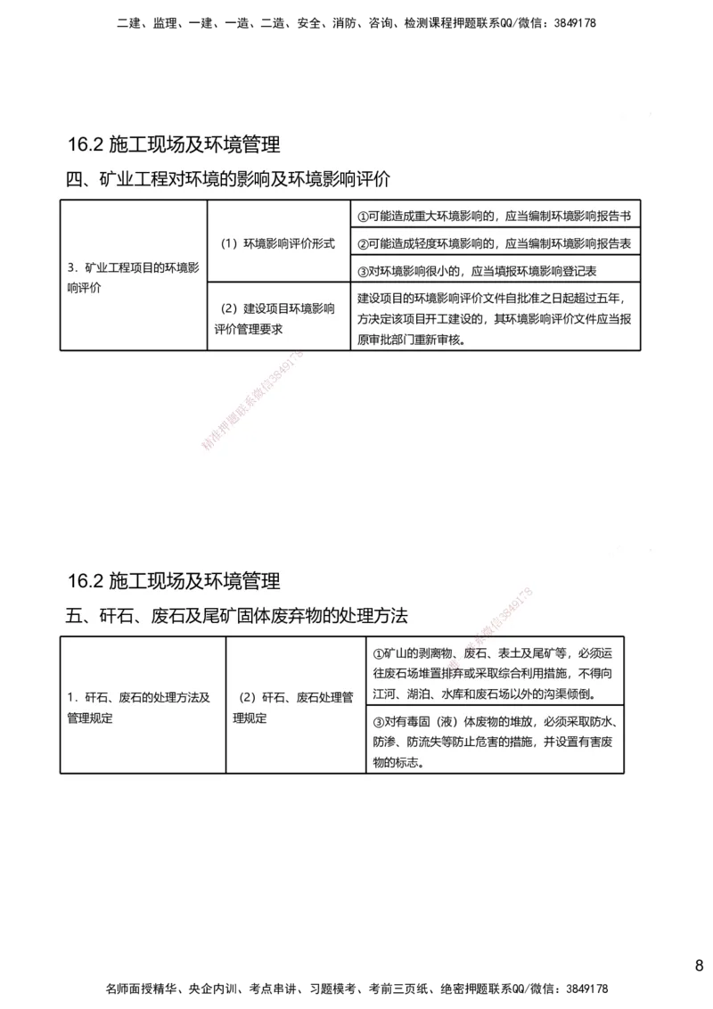 16.2025赵景满-名师精讲通关-016第三篇-第16章绿色建造及施工现场环境管理_2026年一级建造师_2026年一建矿业_2025年一建矿业SVIP_02-基础精讲✿高端面授✿深度强化_讲义