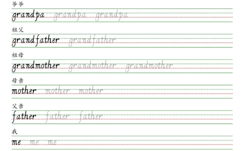 25秋人教pep版三上英语字帖_2025秋3-6年级英语字帖_2025秋三年级各版本英语字帖
