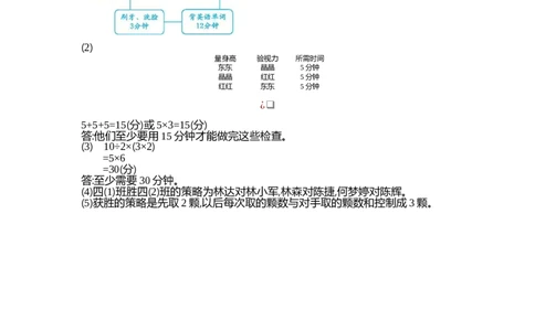 四（上）人教版数学第八单元测试卷.2_上册_四（上）数学试卷_四（上）人教版数学期末单元期中试卷
